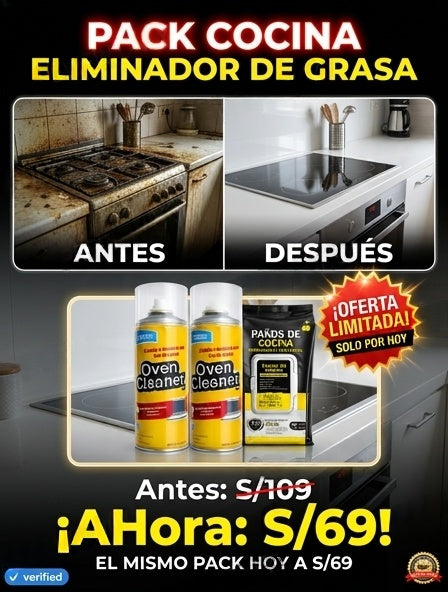 PACK COCINA QUITA GRASA✅ 2 ESPUMAS QUITA GRASA ULTRA FUERTE💪 + 1 SET DE 50 PAÑOS ULTRA RESISTENTES🔥